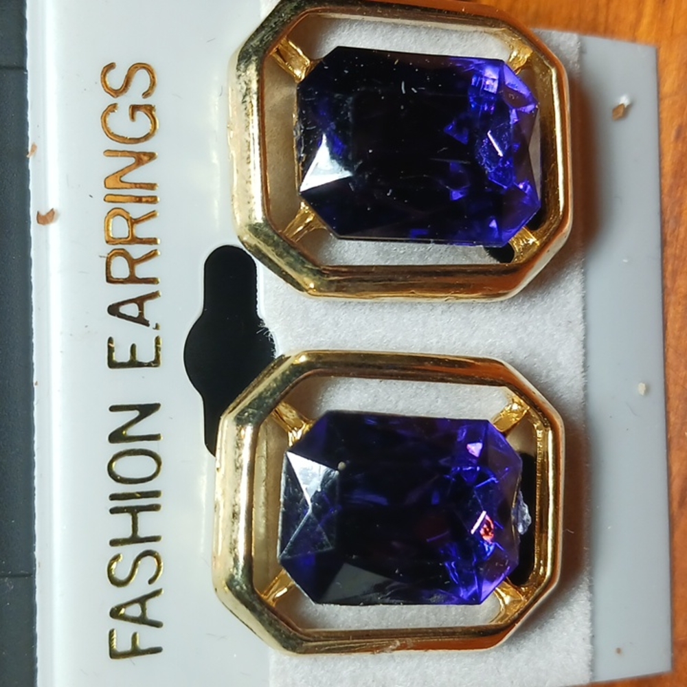 Amethyst earrings